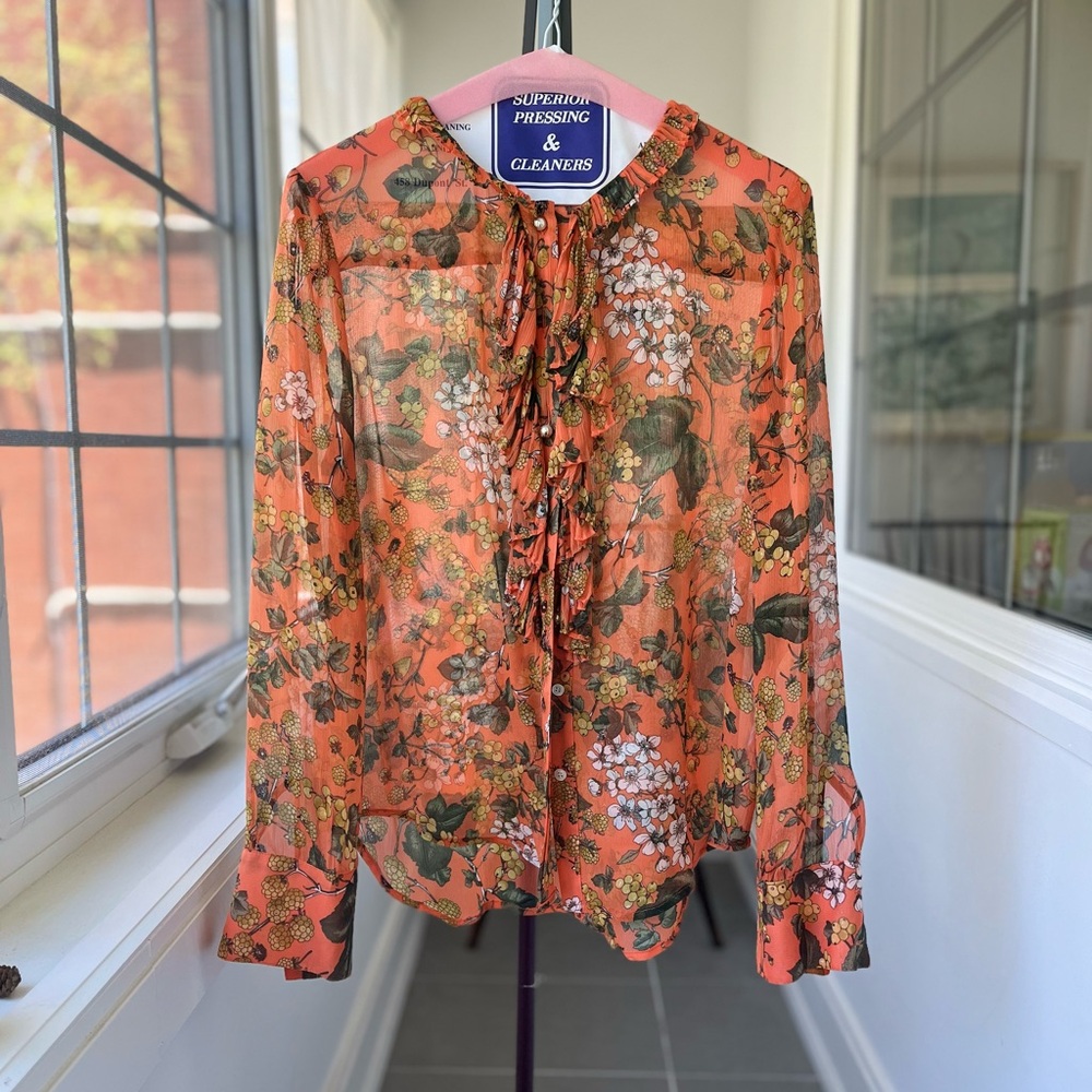 NWOT 100% Silk J. Crew Blouse (collectable)